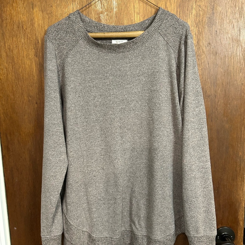 Maurices Taupe Knit Sweater